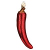 (60547) Old World Christmas Red Chili Pepper, 5.50 Inch, Spicey Ornament 28147