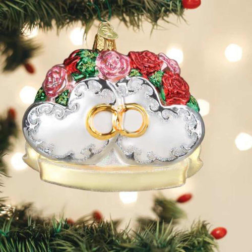 Old World Christmas Couples First Christmas - - SBKGifts.com