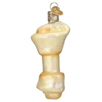 Old World Christmas Rawhide Bone - - SBKGifts.com