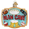 (60561) Old World Christmas Man Cave, 3.50 Inch, Ornament Football Remote Mug Of Beer 36332