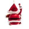 De Carlini Italian Ornaments Sitting Santa With Candy - - SBKGifts.com