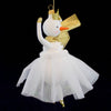 De Carlini Italian Ornaments Snow Princess Dancer - - SBKGifts.com