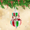 De Carlini Italian Ornaments Santa Claus Drop - - SBKGifts.com