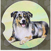 E & S Imports Australian Shepherd Car Coaster - - SBKGifts.com