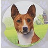 E & S Imports Basenji Car Coaster - - SBKGifts.com