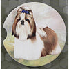 E & S Imports Shih Tzu (Tan) Car Coaster - - SBKGifts.com