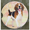 E & S Imports Beagle Car Coaster - - SBKGifts.com