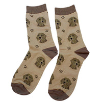 (60664) E & S Imports Weimaraner Sock Daddy, 15.25 Inch, Dog Pet Paw Print 80054