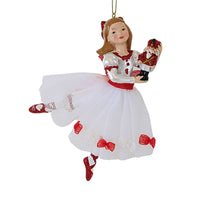 (60674) Kurt S. Adler Clara Nutcracker Suite, 5.25 Inch, Ballet Dance W20006