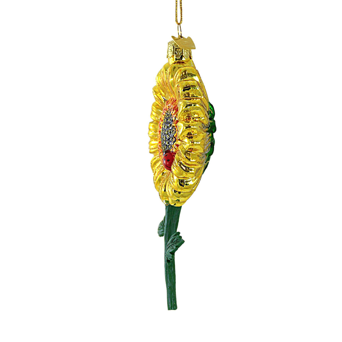 Noble Gems Sunflower Glass Ornament - - SBKGifts.com