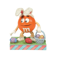 (60737) Jim Shore I Think I Found Another, 5.75 Inch, M&M's Orange Character Basket 6014813