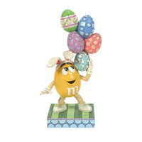 (60738) Jim Shore A Sweet Stack, 8.50 Inch, M&M's Yellow Character Eggs 6014809