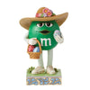 (60739) Jim Shore An Easter Beauty, 6.00 Inch, M&M's Green Character W/Basket 6014810