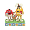 (60740) Jim Shore An Egg-Cellent Hunt, 6.25 Inch, M&M's Red & Yellow Characters 6014812