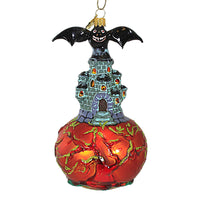 (60743) Morawski Bat In The Belfry, 6.50 Inch, Ornament Halloween Castle Spooky 11165