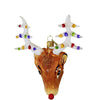 (60745) Morawski Oh Tannenbuck, 5.00 Inch, Ornament Reindeer Stag Buck Rudolph 14202