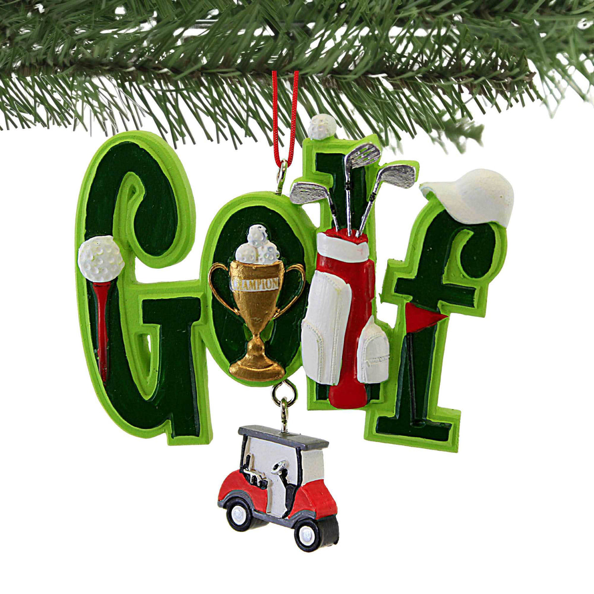 Kurt S. Adler Golf Ornament - - SBKGifts.com