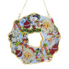 Abbott Small Vintage Santa Wreath - - SBKGifts.com