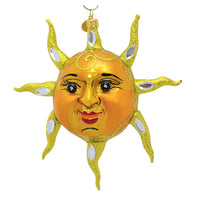 (60794) Morawski Brilliant Sun Face, 5.50 Inch, Ornament Solar Summer Heatwave Radiant 14347