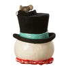 Bethany Lowe Jolly Snowman Top Hat Surprise - - SBKGifts.com