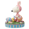 (60850) Jim Shore Easter Hoppyness, 6.00 Inch, Snoopy Woodstock Eggs Basket 6014343