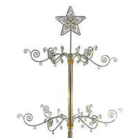 Kurt S. Adler Gold Metal Display Tree - - SBKGifts.com