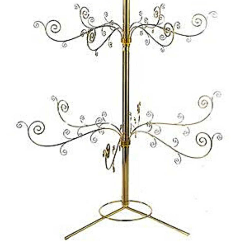 Kurt S. Adler Gold Metal Display Tree - - SBKGifts.com