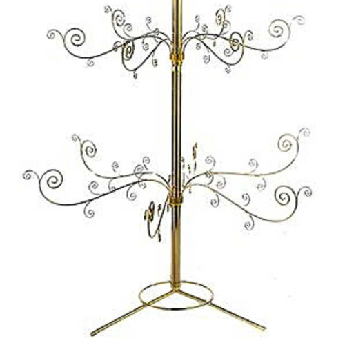 Kurt S. Adler Gold Metal Display Tree - - SBKGifts.com