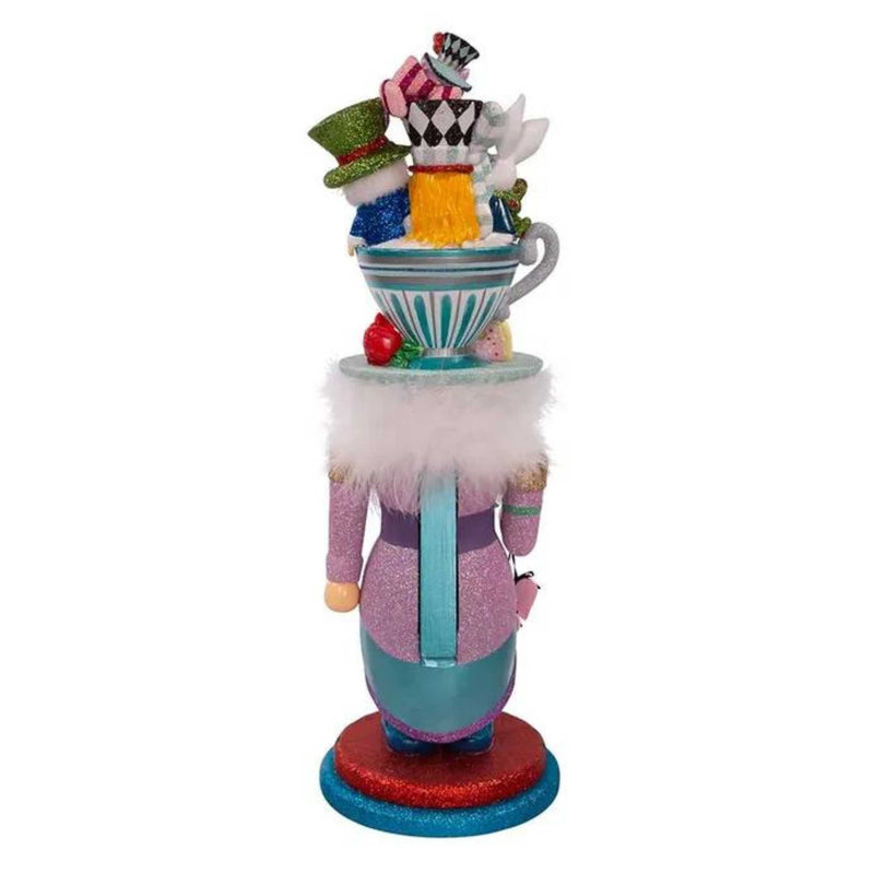 Kurt S. Adler Alice Teacup Party Hat Nutcracker - - SBKGifts.com