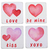 (60894) Ganz Heart Coasters, 3.75 Inch, Valentine's Day Absorbent Cb179016