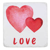 (60894) Ganz Heart Coasters, 3.75 Inch, Valentine's Day Absorbent Cb179016