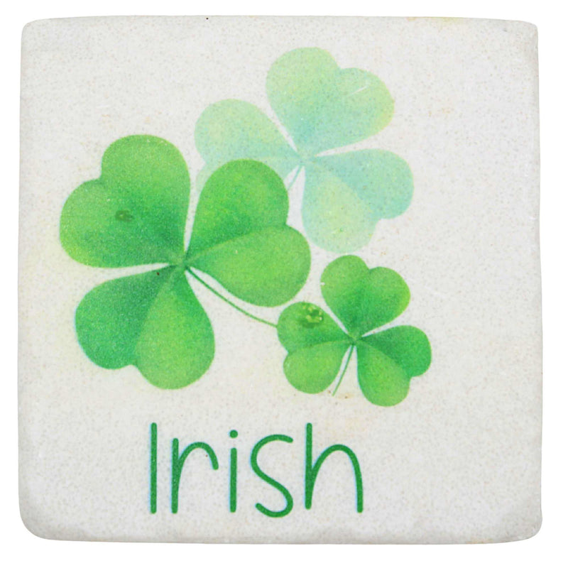 (60895) Ganz Shamrock Coasters, 3.75 Inch, Clover Saint Patrick's Day Cb184167