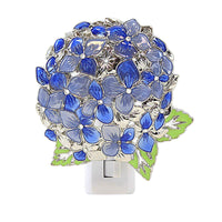 (60901) Ganz Hydrangea Nightlight, 4.00 Inch, Electric Plug-In Cb181305