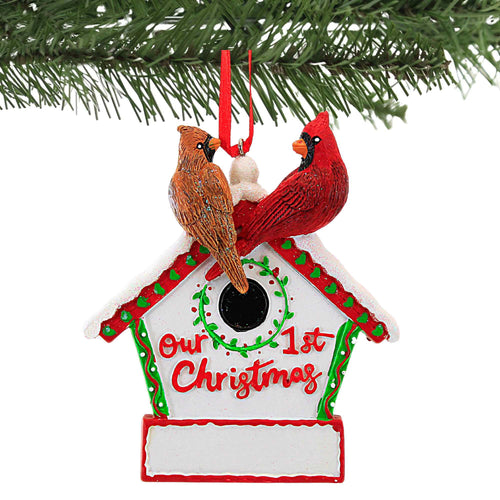 Kurt S. Adler Our 1St Christmas Birdhouse - - SBKGifts.com