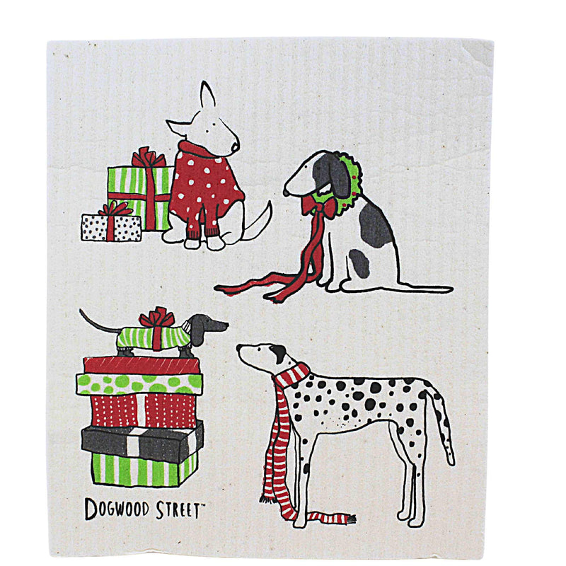 Abbott Holiday Dogs Dishcloths - - SBKGifts.com