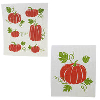 (60920) Abbott Pumpkins Dishcloths, 7.75 Inch, Eco-Friendly 84Asd122