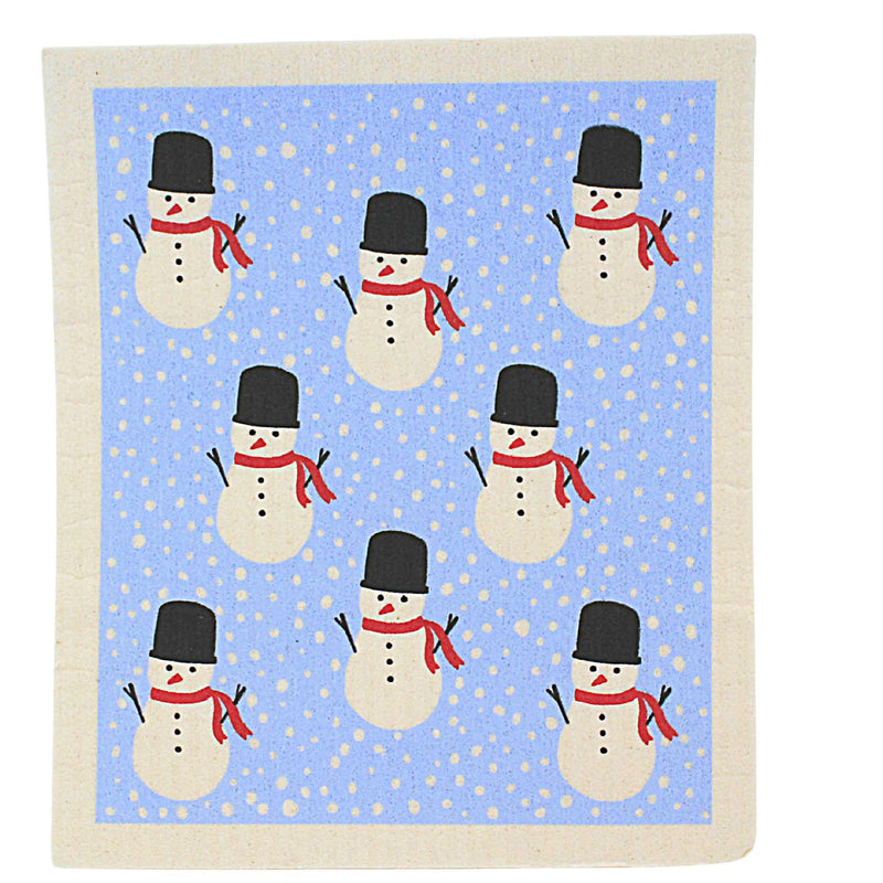 Abbott Square Hat Snowman Dishcloths - - SBKGifts.com