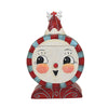 (60924) Johanna Parker Laughing Merrymint Candy Box, 5.25 Inch, Christmas Rosy Cheeks Dark Eyes Jp2038