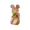 (60930) Bethany Lowe Little Mouse With Candy Canes, 2.75 Inch, Christmas Figurine Ml2103