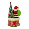 Bethany Lowe Joy Santa On Box - - SBKGifts.com