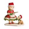 (60934) Bethany Lowe Christmas Cookie Caroline, 5.25 Inch, Td2136