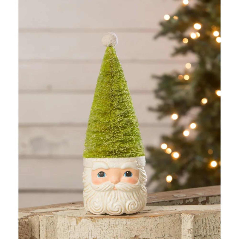 Bethany Lowe Bottle Brush Santa - - SBKGifts.com