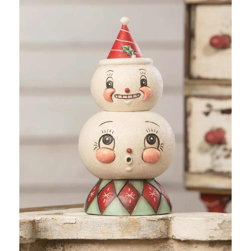 Johanna Parker Frosty Finial Stack Container - - SBKGifts.com