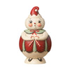 (60937) Johanna Parker Double Cane Candice Jolly Jar, 7.00 Inch, Snowman Johanna Parker Jp2034