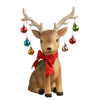 (60939) Bethany Lowe Ornamental Reindeer, 16.25 Inch, Christmas Antlers Tj2337