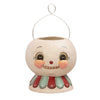 (60944) Johanna Parker Minty Beau Snow Glow Lantern Bucket, 8.00 Inch, Snowman Johanna Parker Jp2033