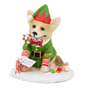 (60949) Bethany Lowe Wrapping It Up Corgie, 3.50 Inch, Dog Ribbon Candy Canes Td2138