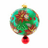 (61232) Ornament King Christmas Colors, 5.50 Inch, Ball Drop Ornament 24 30641 Green