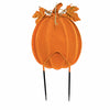 Home & Garden Painted Metal Pumpkin - - SBKGifts.com