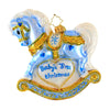 (61282) Christopher Radko Company Baby's First Christmas Foal, 5.50 Inch, Boy Ornament Baptism 1020687